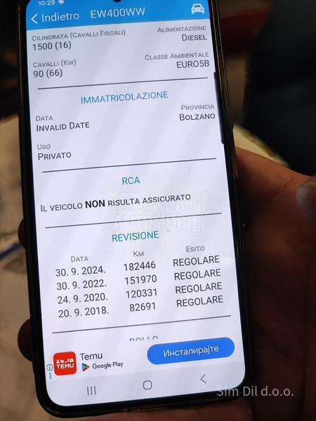 Renault Captur 1.5DCI