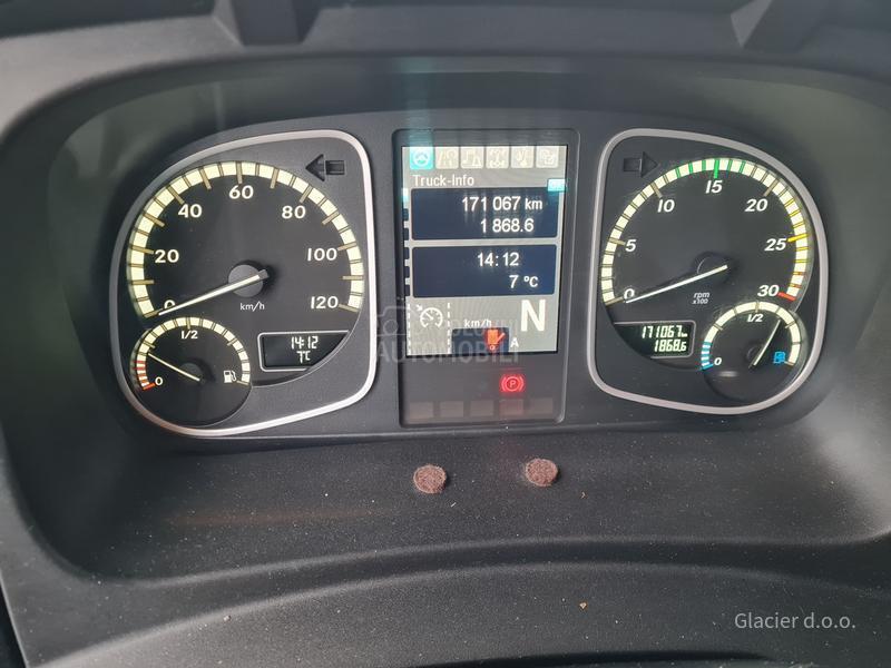 Mercedes Benz 1221 D brif,  7.3m