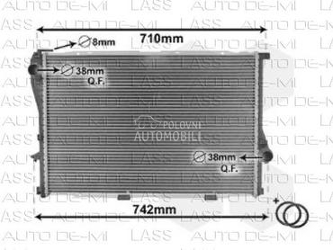 hladnjak motora za BMW Ostalo od 1994. do 2003. god.