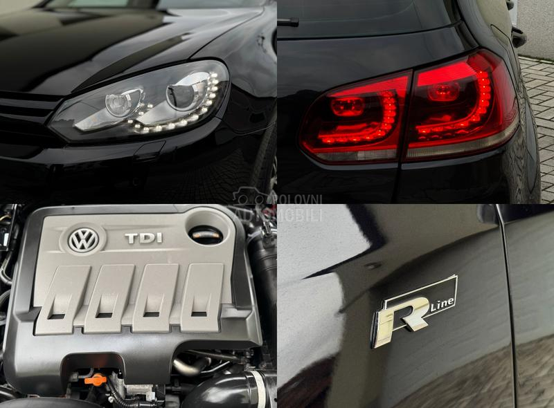 Volkswagen Golf 6 R LINE/LED/KOŽA/2.0