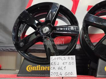 Aluminijumske felne  16" 5 x 114.3