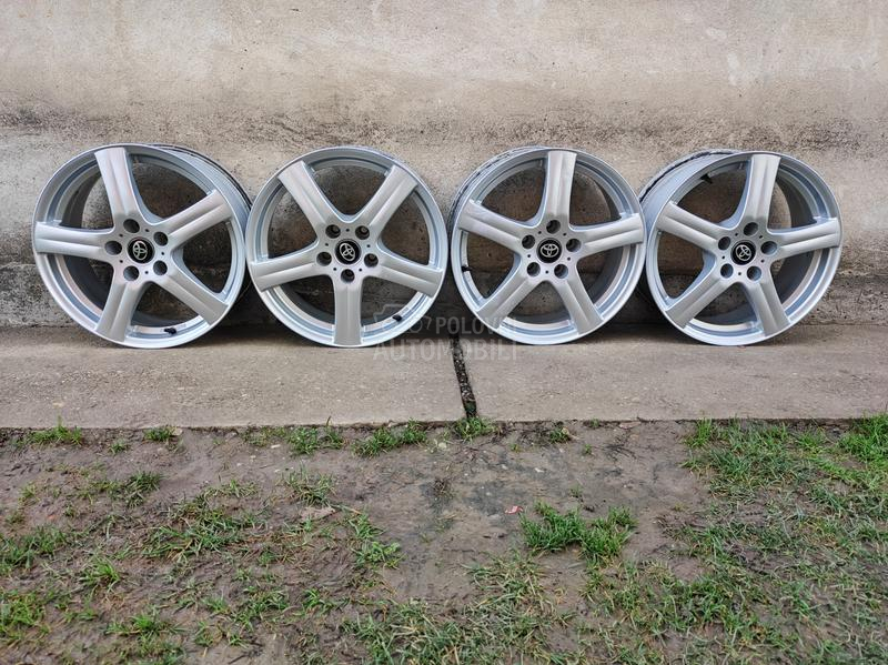 Aluminijumske felne toyota suzuki reno 17" 5 x 114.3