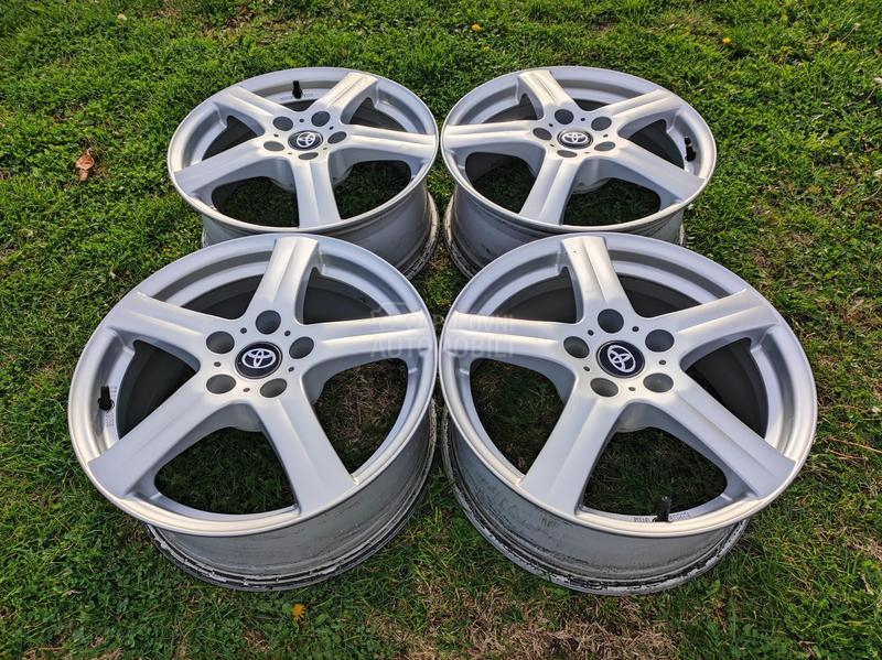 Aluminijumske felne toyota suzuki reno 17" 5 x 114.3