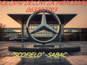 polovni delovi za Mercedes Benz 180, 190, A Klasa ... od 2000. do 2025. god.