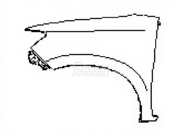 PREDNJI LEVI BLATOBRAN za Toyota Hilux od 2012. do 2015. god.