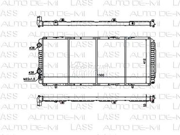 HLADNJAK MOTORA za Fiat Ostalo od 1994. do 2002. god.