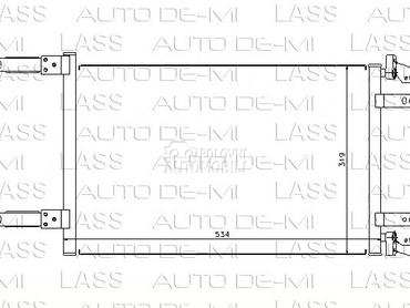 HLADNJAK KLIME za Fiat Doblo od 2001. do 2010. god.