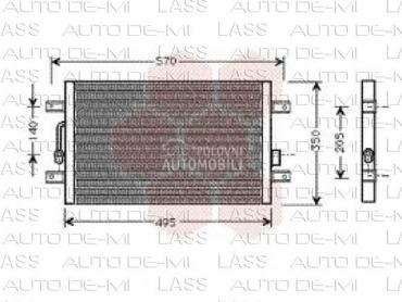 HLADNJAK KLIME za Fiat Palio od 1997. do 2005. god.
