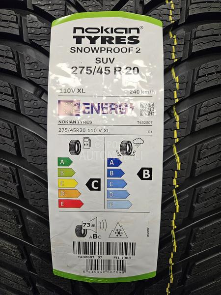 Nokian 275/45 R20 Zimska