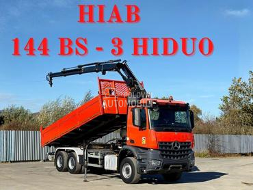 Mercedes Benz AROCS 2640/HIAB/LUS1037