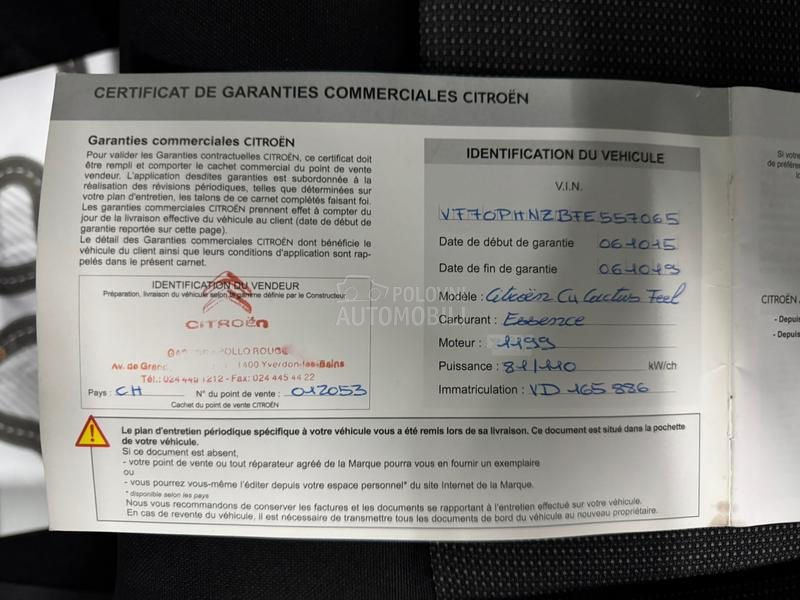 Citroen C4 Cactus 1.2T FEEL CH