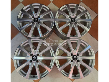 Aluminijumske felne Clio Captur kao nove 17" 4 x 100