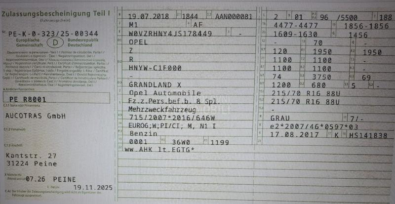 Opel Grandland X 1.2 INNOVATION AUT