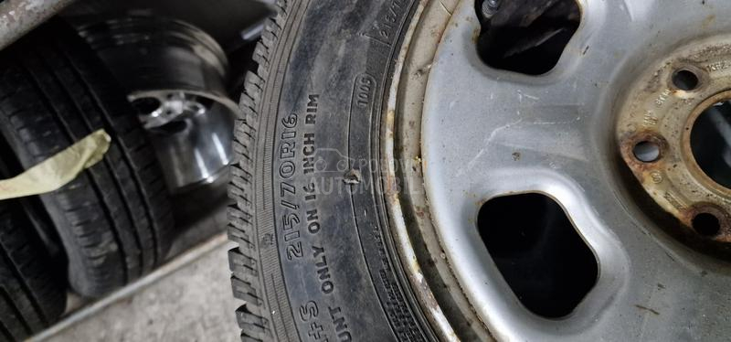 Čelične felne  16" 6 x 125