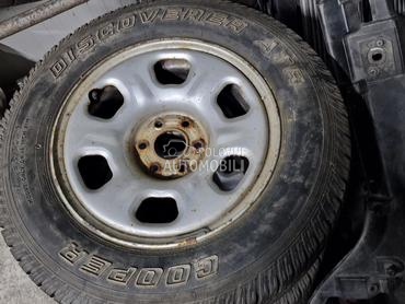 Čelične felne  16" 6 x 125