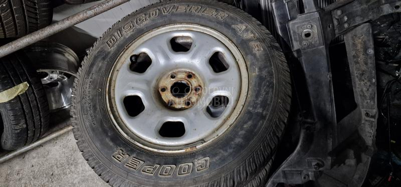 Čelične felne  16" 6 x 125