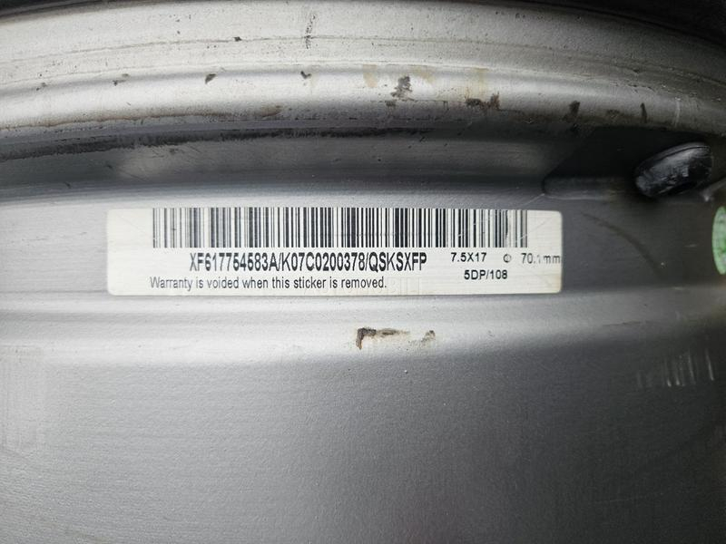 Aluminijumske felne  17" 5 x 108