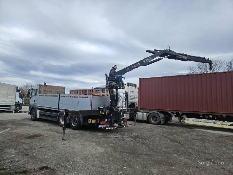 MAN TGS 26.400 kran FASSI