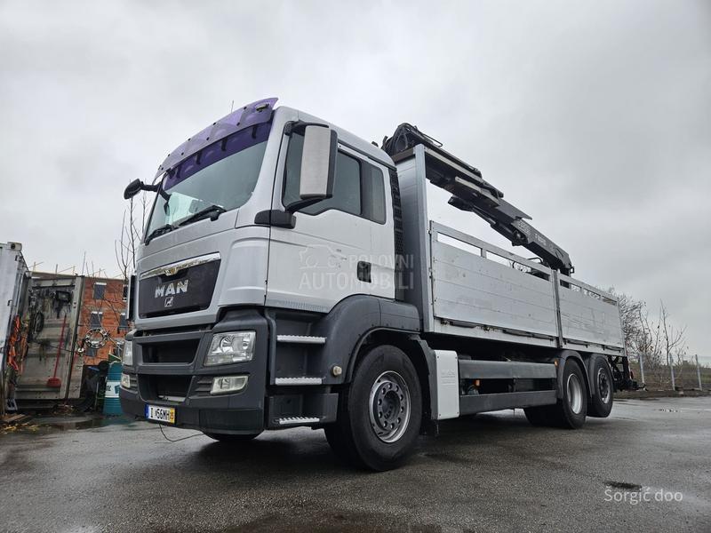 MAN TGS 26.400 kran FASSI