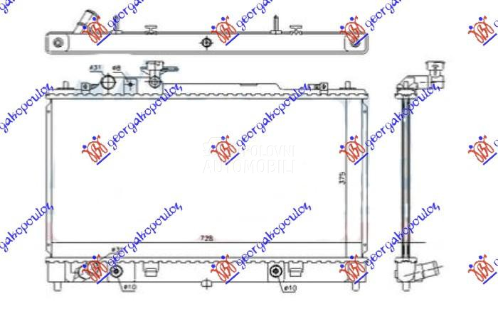 HLADNJAK MOTORA 1.8/2.0 BEN...