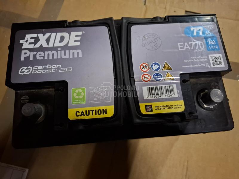 Akumulator Exide 77ah