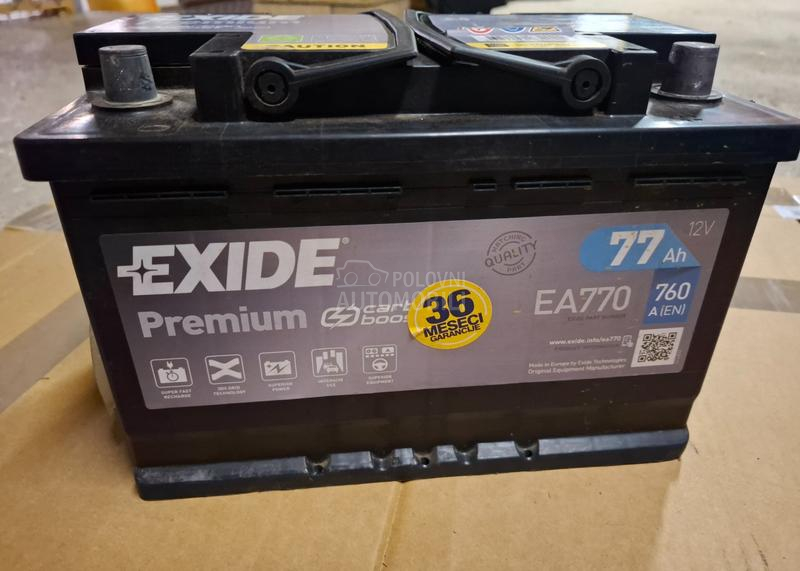 Akumulator Exide 77ah