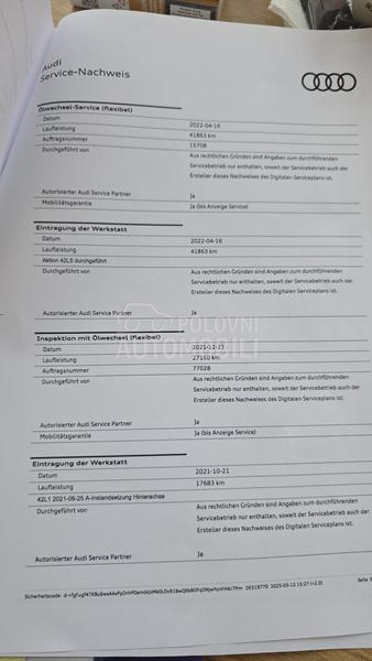 Audi A4 MildHybrid MATRIX