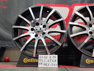 Aluminijumske felne  17" 5 x 112