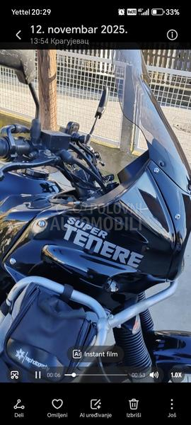 Yamaha super tenere 750
