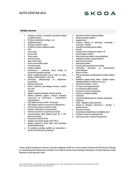 Škoda Superb LK 2.0 TDI DSG 4x4