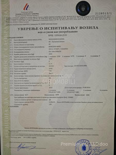 Mercedes Benz GLC 250 4 MATIC S W I S S