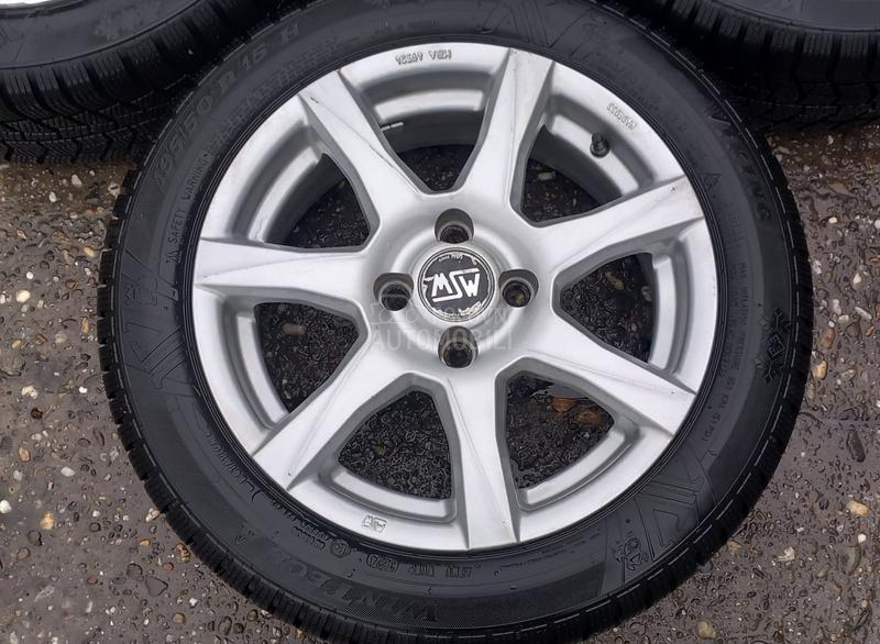 Aluminijumske felne 4 x 100 15 15" 4 x 100