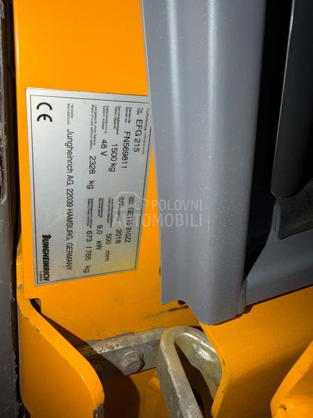Jungheinrich EFG 15 Duplex AKCIJA