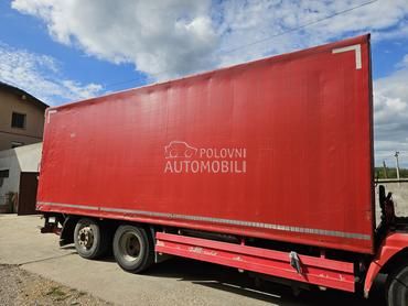 Sanduk 7m i rampa 2t BAR