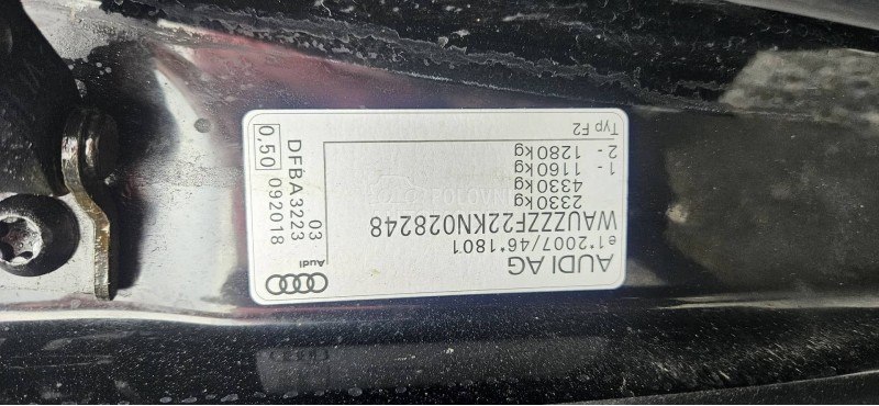 Audi A6 40 TDI/S LINE/BLACK