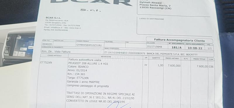 Peugeot 208 1.4 HDI LED-N.A.V.I