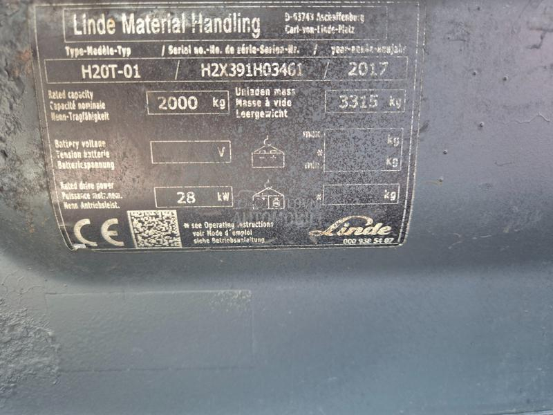 Linde H 20 Triplex
