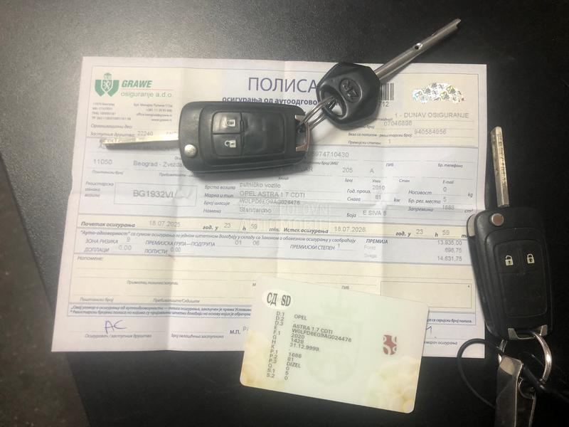 Opel Astra J 1.7cdti