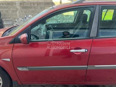 Vrata prednja leva bordo TEB76 za Renault Megane od 2002. do 2009. god.