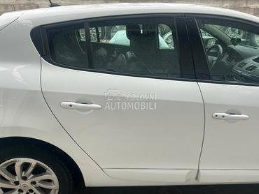 Vrata zadnja desna bela za Renault Megane od 2009. do 2016. god.