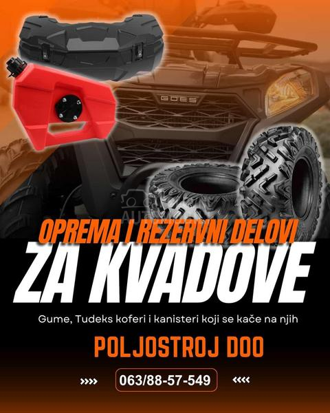 Kofer za kvad CF Moto, Goes