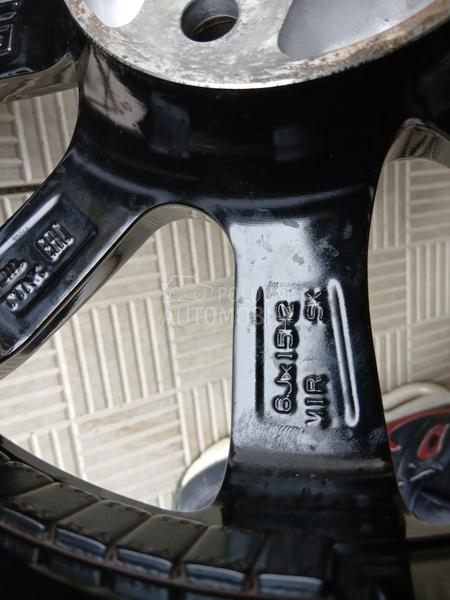 Aluminijumske felne Fiat 15" 4 x 98