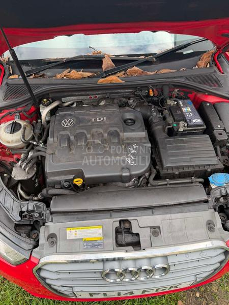 Audi A3 1.6tdi 2015. god. -  kompletan auto u delovima