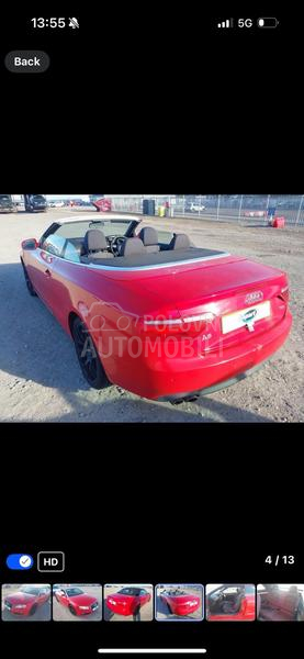 Audi A5 cabrio 2010. god. -  kompletan auto u delovima