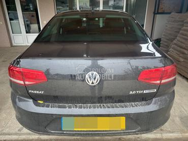 Volkswagen Passat B8 crna 2016. god. -  kompletan auto u delovima