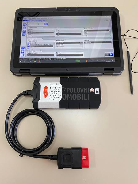 DELPHI DIJAGNOSTIKA I LAPTOP - TABLET ZA PUTNICKI I TERETNI
