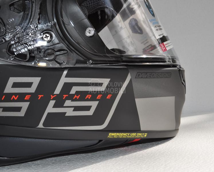 Shoei NXR2 MM93 Rush kaciga