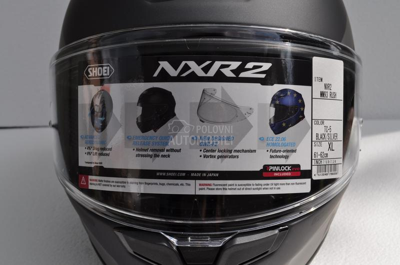 Shoei NXR2 MM93 Rush kaciga