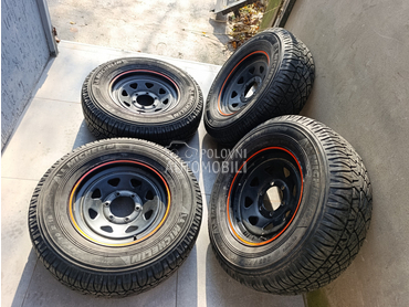 Čelične felne ToyoMitsuNissan 16" 6 x 139.7