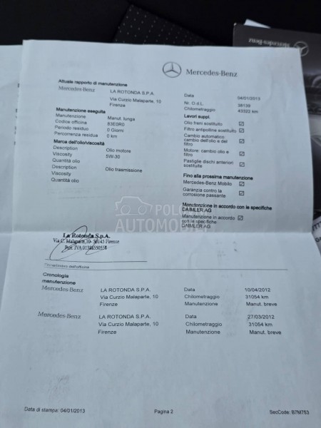 Mercedes Benz A 160 2.0cdi AUT/SERVIS NA